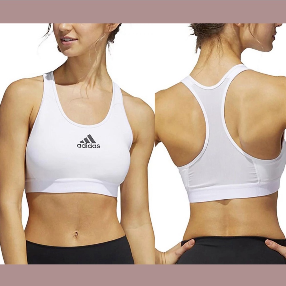 NWD $35 Adidas [ XS ]‎ Don't Rest Mesh Racerback Sports Bra in White